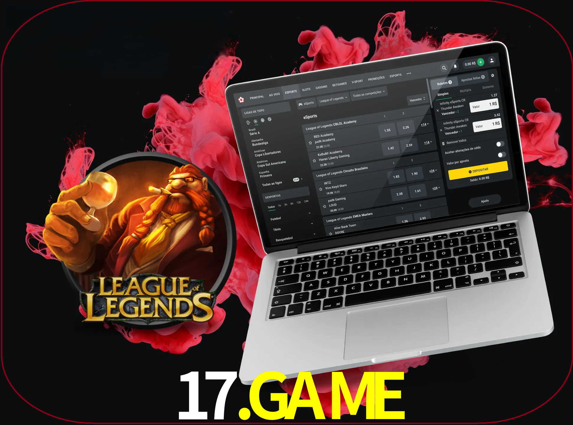 Se é um fã deste jogo, muitos torneios fantásticos que o vão surpreender estão disponíveis no 17.game.